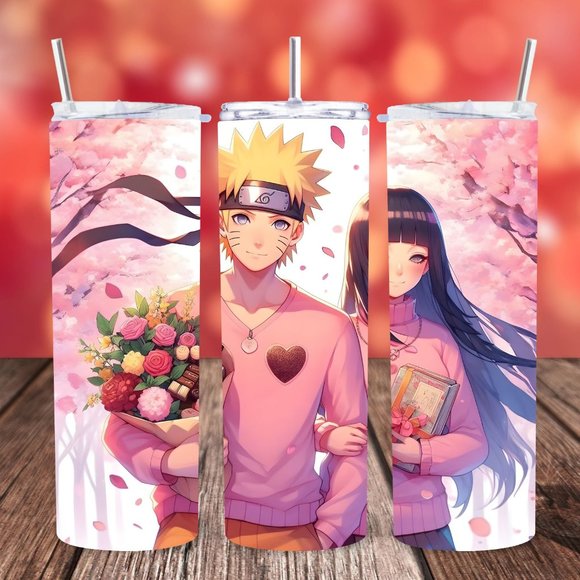 Hand Crafted | Dining | Anime Naruto And Hinata On A Date Valentines ...